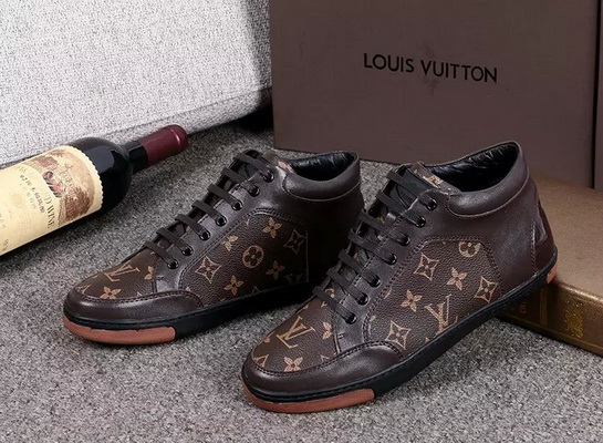 LV High-Top Fashion Men Shoes--008